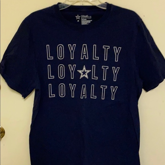 NFL Other - Dallas Cowboys loyalty navy T-shirt medium